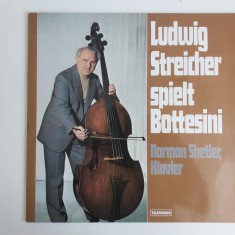 Ludwig Streicher Spielt Bottesini, Norman Shetler – vinil, muzica contrabas