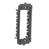 Suport pentru sistemul de rame Gewiss System GW24202-1PG, 4 module