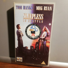 caseta VHS Originala SLEEPLESS IN SEATTLE - (1993/Fox/UK) - ca Noua