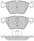 Placute frana BMW Seria 3 (E90/ E91), Seria 5 (E60), X1 (E84), Z4 (E89) SRLine parte montare : Punte fata