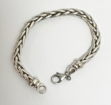 Brățara din argint 925 (lanț &icirc;mpletit), brand Agatha Paris