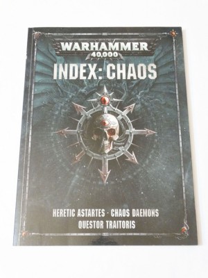 Warhammer 40k 40.000 Index: Chaos - carte reguli foto