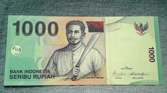 1000 Rupiah 2009 Indonezia / Rupii