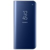 Husa SAMSUNG Galaxy A01 - Flip Wallet Clear (Bleumarin) BLISTER