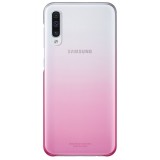 Husa Samsung EF-AA505CPEGWW plastic roz semitransparent degrade pentru Samsung Galaxy A50