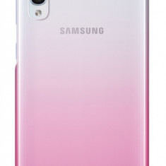 Husa Samsung EF-AA505CPEGWW plastic roz semitransparent degrade pentru Samsung Galaxy A50