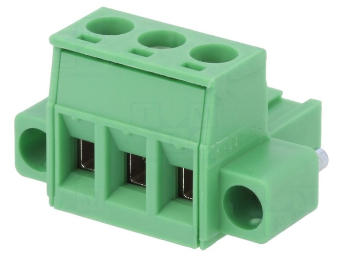 Conector regletă deconectabilă 5,08mm 3 piste