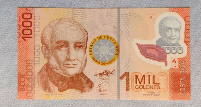 Costa Rica - 1000 Colones (2009)