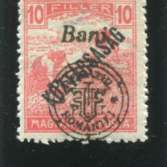 1919 , Mi 55 II , Emisiunea Oradea , Seceratorii 10 Bani , KOZTARSASAG - MNH