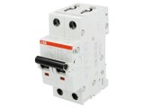 &Icirc;ntrerupător de supracurent ABB S200 - 400VAC, 3A, 2 poli