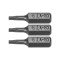 Set 3 biti torx 1/4 t9x25mm Sthor 65491