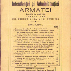 HST C1103 Revista Intendenței și Administrației Armatei 1-2/1937