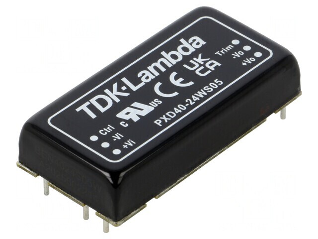 Convertor DC/DC 40W 9-36V la 5V 8A THT