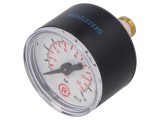 Manometru 0-10 bar 40 mm pentru lichide și gaze inerte