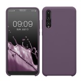 Husa Kwmobile pentru Huawei P20 Pro, Mov inchis, Silicon, KWM000009QC040C, Carcasa