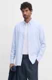 Hackett London camasa din bumbac barbati, cu guler button-down, slim, HM309361