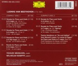 Beethoven: The Complete Violin Sonatas Vol. I | Wilhelm Kempff, Yehudi Menuhin