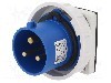 Conector alimentare AC, IEC 60309, IP67, 32A, 400V AC, 3 pini, PAWBOL - B.1919