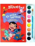 Cumpara ieftin Sa pictam impreuna! Carte de colorat cu pensula si acuarele. Disney Stitch/***