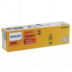 Bec Philips H6W 12V 6W BAX9S Vision 12036CP