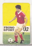 Bnk cld Calendar de buzunar - 1985 - Loto Pronosport - Pronosport