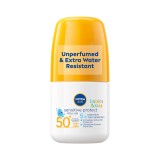 Protectie solara pentru copii Roll-on Sensitive Protect&amp;Care SPF 50+, 50ml, Nivea