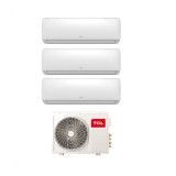 Aer conditionat multisplit TCL FMA-27I3HD9912, unitate exterioara de 27000 BTU, unitati interioare 1x 12000BTU + 2x 9000BTU, Clasa A++, R32, Incalzire