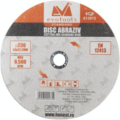 Disc abraziv, Evotools, ETS, A36, D 150 mm, B 2 mm foto