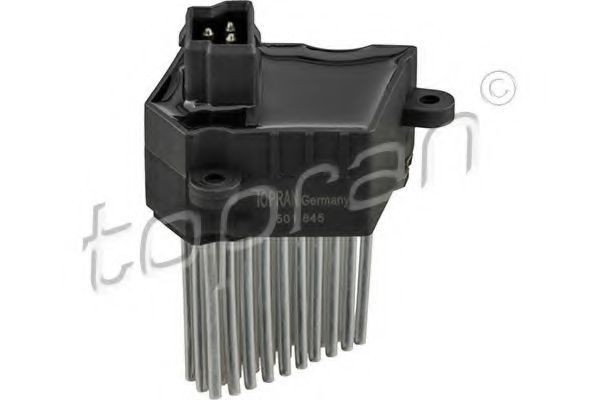 Rezistenta trepte aeroterma BMW Seria 3 Cabriolet (E36) (1993 - 1999) TOPRAN 501 845