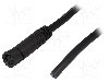 Conector M8, 3 pini, clasa etanseitate IP67, AMPHENOL - LTW8P-03AFFM-SL7A02