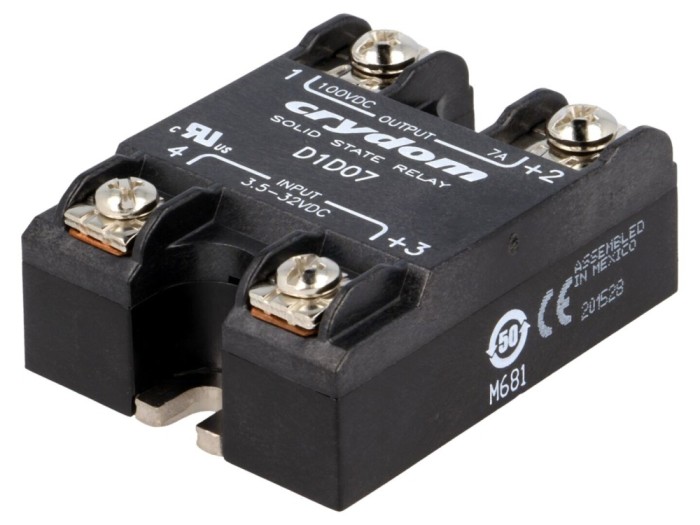 Releu Semiconductor 7A 1-100VDC
