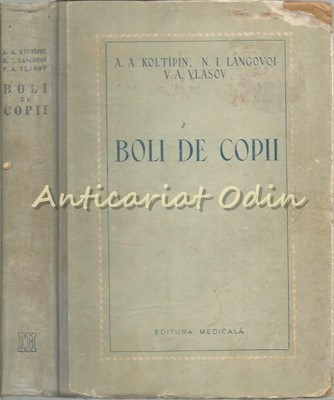 Boli De Copii - V. A. Vlasov - Tiraj: 3100 Exemplare foto