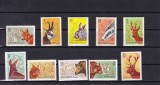 ROMANIA 1961 LP 521 VANATOAREA SERIE MNH, Nestampilat