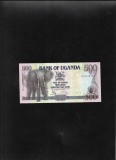 Rar! Uganda 500 shillings shilingi 1991 seria634210