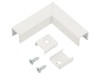 Conector colț 90&deg; alb aluminiu SMART10