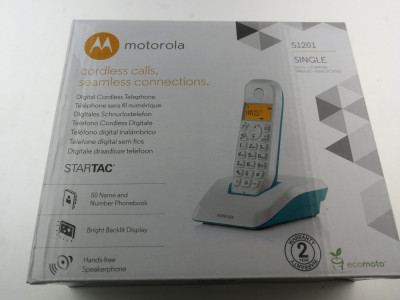 Telefon FIX Portabil Motorola S1201 foto