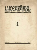Z1030N Luceafărul, revistă lunară de literatură, artă și cultură generală, numărul 1, anul I, serie nouă, 1941, Sibiu