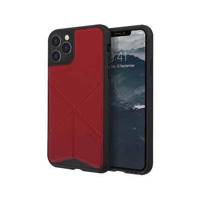 Husa TPU - Textil UNIQ Transforma Rigor Apple iPhone 11 Pro Max, Rosie foto