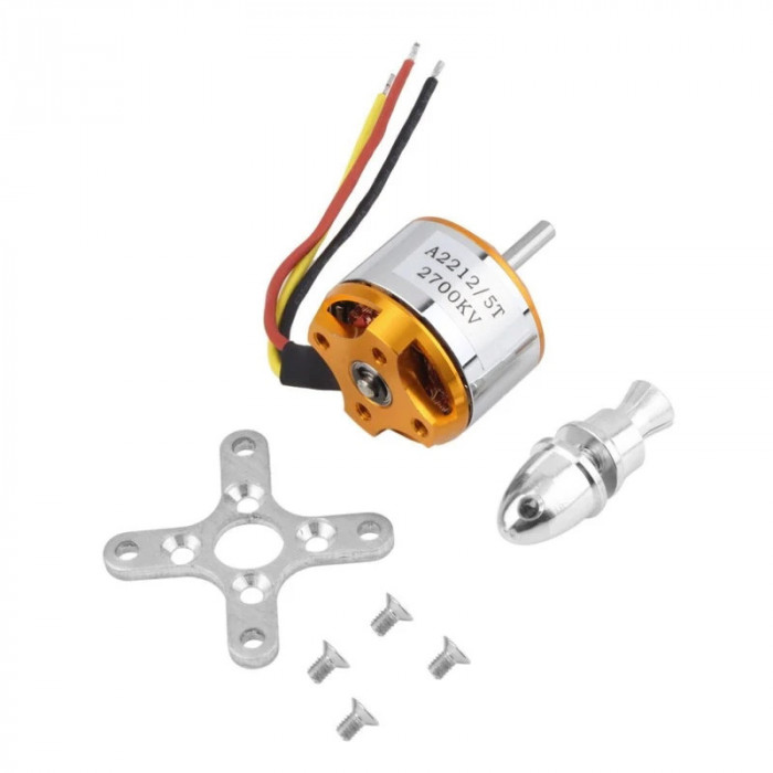 Motor brushless A2212 pentru modelism, 2700KV