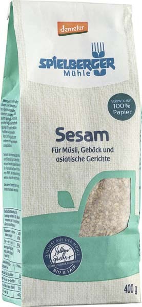 Seminte de Susan Integral Nedecojit Demeter Bio 400gr Spielberger