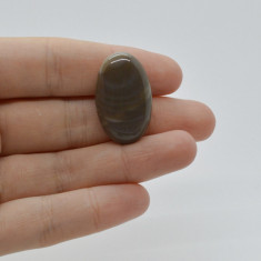 Cabochon flint polisat 28x17x6mm c9