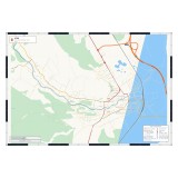 Cumpara ieftin Harta decorativa pentru perete Aiud, Stil Clasic, 100x70 cm, PVC