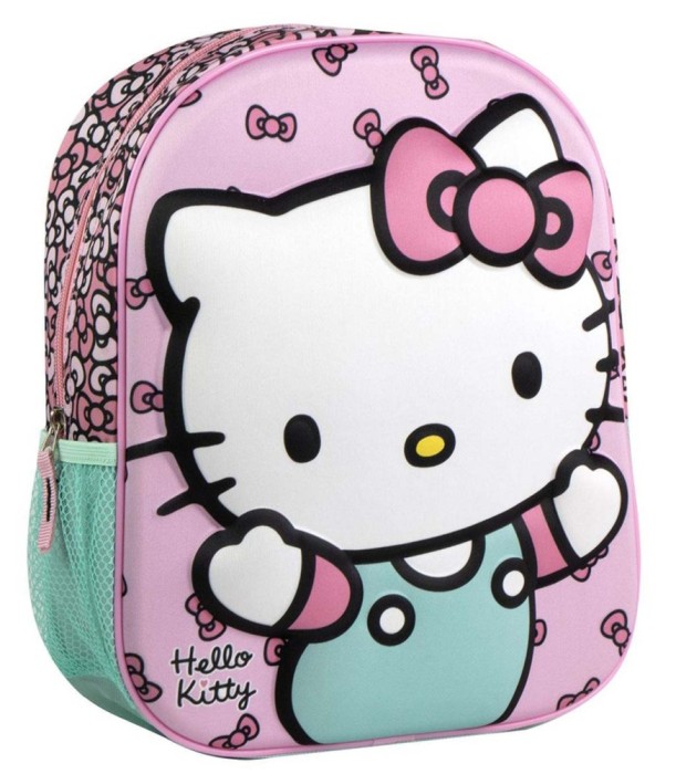 Rucsac Copii 3D 31 Cm Hello Kitty