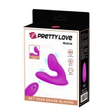 Vibrator punct G si clitoris Pretty Love Melvin RC