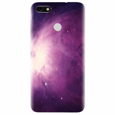 Husa silicon pentru Huawei Y6 Pro 2017, Purple Supernova Nebula Explosion foto