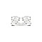 Set kit brate Volkswagen PASSAT Variant 3B5 FORTUNE LINE FZ5552