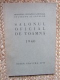 Salonul Oficial de toamna 1940 Desen Gravura Afis