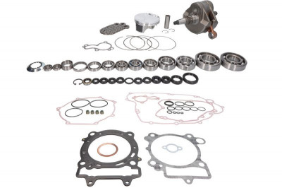 Engine repair kit. tłok STD (a set of gaskets with seals. crankshaft. gearbox bearing. piston. shaft bearing. water pump and shaft repair kit) KAWASAK foto