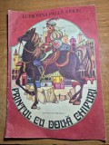 carte pentru copii - printul cu doua chipuri - din anul 1985 - carte format mare