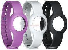 Set 3 curele de schimb pentru Jawbone Up Move Jawbone (Neagru/Alb/Mov) foto